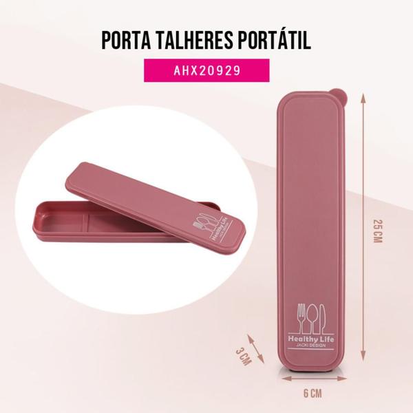 Imagem de Porta Talher Portátil Concept Jacki Design Duas Cores