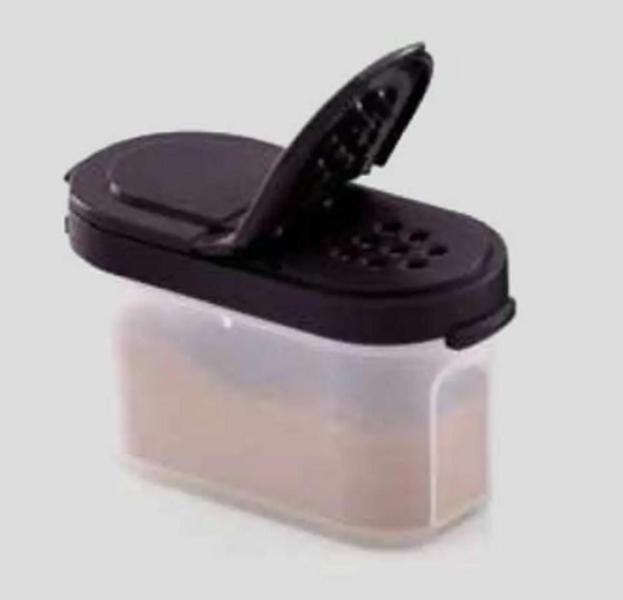 Imagem de Porta Tempero pequeno 100ml Jet Black (Tampa Preta) Tupperware