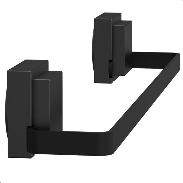 Porta Toalha De Banho Toalheiro Com Ventosa Preto Max - HomeFull Imagem de Porta Toalha De Banho Toalheiro Com Ventosa Preto Max