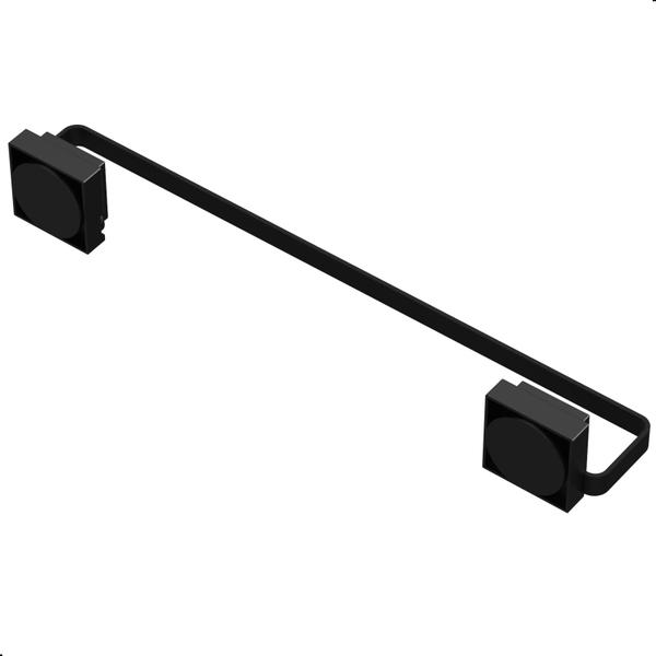 Porta Toalha De Banho Toalheiro Com Ventosa Preto Max - HomeFull Imagem de Porta Toalha De Banho Toalheiro Com Ventosa Preto Max