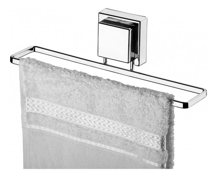 Porta Toalha Rosto Banheiro Lavabo Ventosa Cromado 25 Cm - Future Imagem de Porta Toalha Rosto Banheiro Lavabo Ventosa Cromado 25 Cm