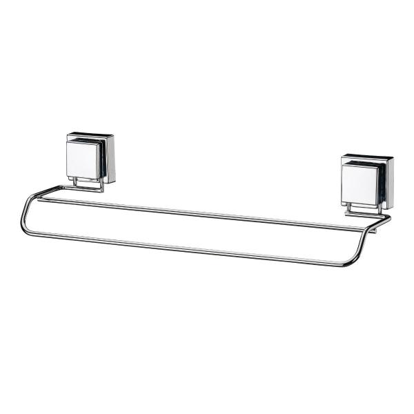 Imagem de Porta toalha Toalheiro Duplo 45cm Inox Ventosa Sucção Future 7008