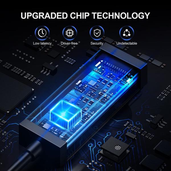 Porta USB Mouse Jiggler Vaydeer FM3011, sem driver Imagem de Porta USB Mouse Jiggler Vaydeer FM3011, sem driver