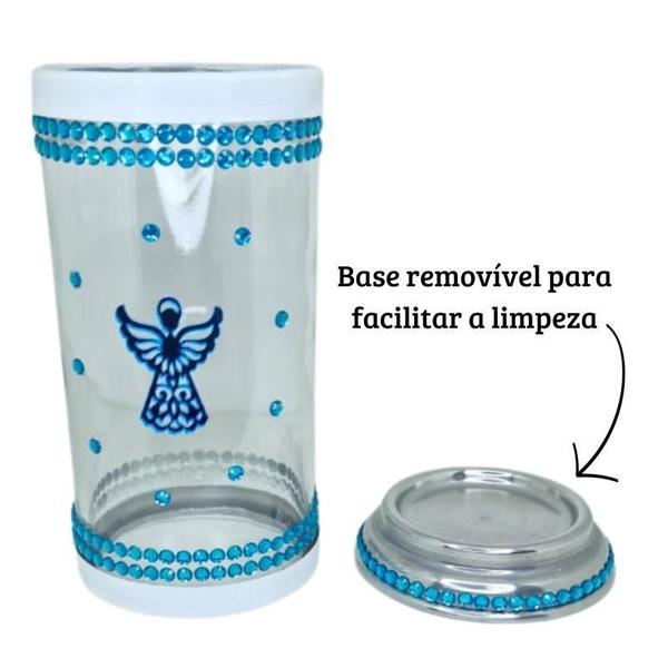 Porta Vela 7 Dias 18 Cm Anjo Da Guarda - Selecione O Modelo - Bialluz Imagem de Porta Vela 7 Dias 18 Cm Anjo Da Guarda - Selecione O Modelo