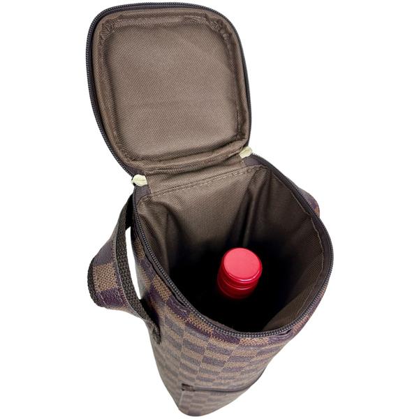 Imagem de Porta Vinho Térmica Wine Bag 1 Garrafa Luxo Pronta Entrega Lançamento Reforçada - Várias Cores - PV1