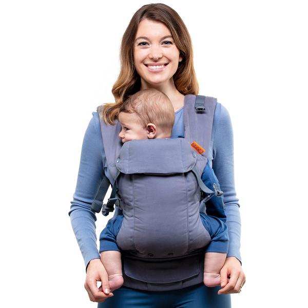 Imagem de Portador de bebê Beco Gemini, recém-nascido para criança, 3,2-15,9 kg, cinza