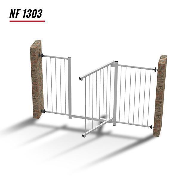 Imagem de Portão Multigrade-Divisor Ambiente 70 A 130Cm-Nf1303 Branco