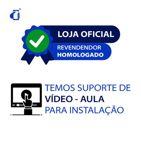 Imagem de Porteiro eletronico com rfid branco pt-290 b