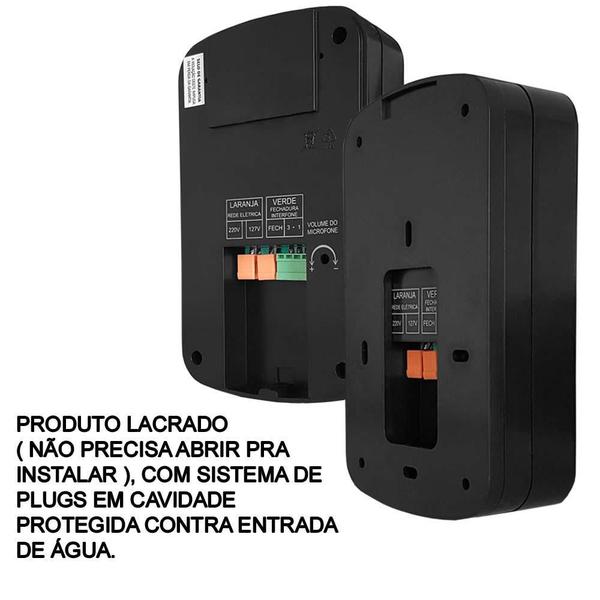 Imagem de Porteiro Eletrônico Interfone Inviolável Beltempo Bt700