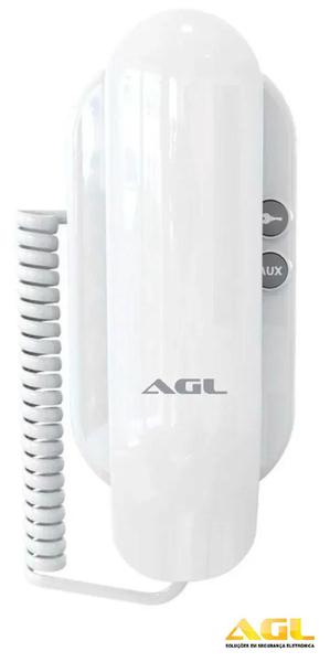 Imagem de Porteiro Eletrônico Interfone P10X Agl Monofone S100 Branco (3744)