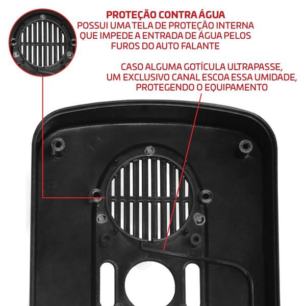 Imagem de Porteiro Eletrônico Interfone Residencial Inviolável Pt-270