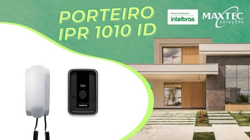 Imagem de Porteiro Residencial IPR 1010 ID Intelbras