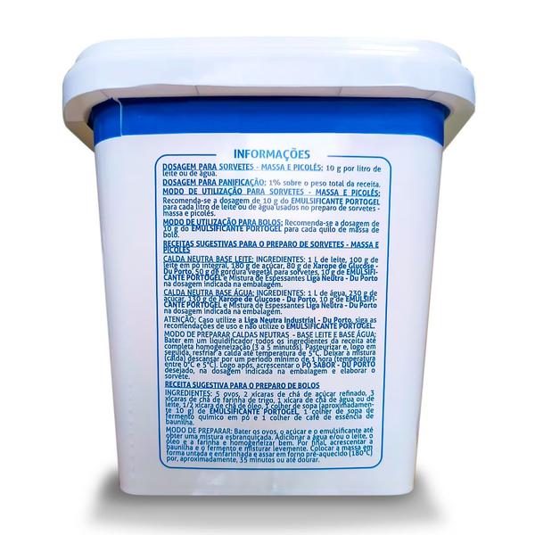 Portogel Emulsificante 1kg - Du Porto Imagem de Portogel Emulsificante 1kg - Du Porto