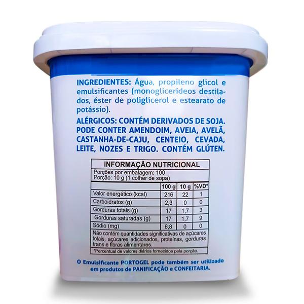 Portogel Emulsificante 1kg - Du Porto Imagem de Portogel Emulsificante 1kg - Du Porto