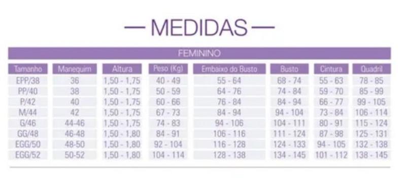 Imagem de Pós Cirúrgico Alta Compressão Com Fecho Frontal - 1602