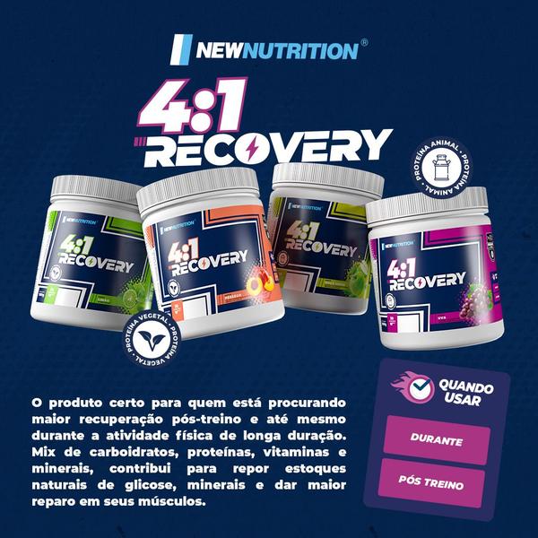 Imagem de Pós Treino Recovery 4:1 900g Limão - Endurance Series Vegan NewNutrition