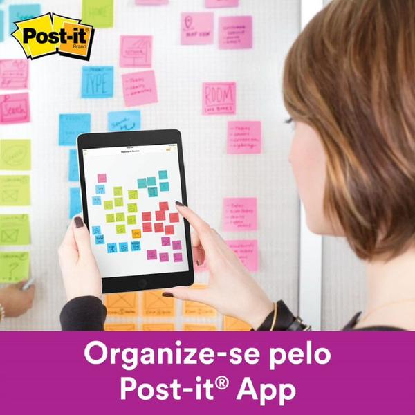 Imagem de Post-It 3M 653 Misto Cascata Color