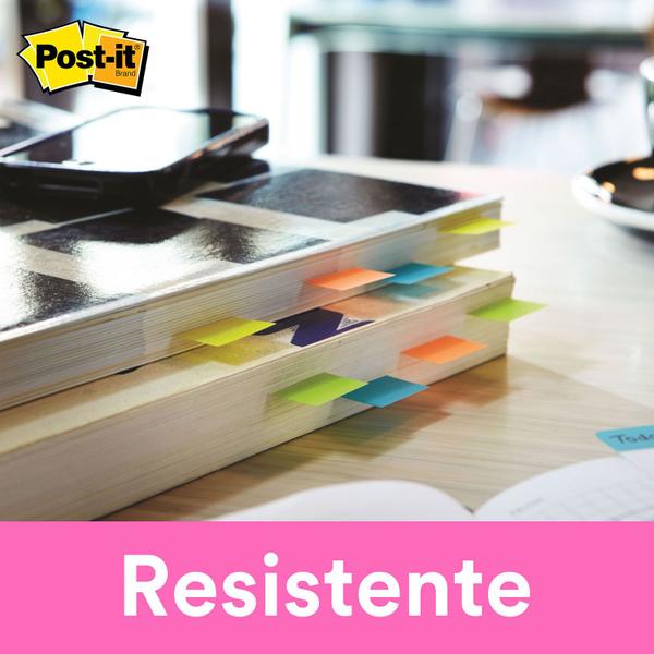 Imagem de Post-It 3M Flags Transparente Sortidos 4 Cores 140 Fls