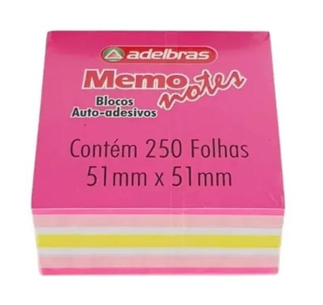 Imagem de POST - IT Bloco Auto Adesivo Mini Cubo 51mm X 51mm (250 Folhas) - ALDEBRAS