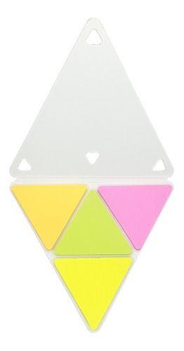 Imagem de Post It Notas Adesivas Bloco De Notas Triangular