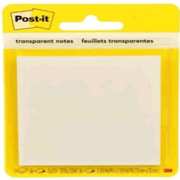 Imagem de Post it transparente 73x73 36f 3m