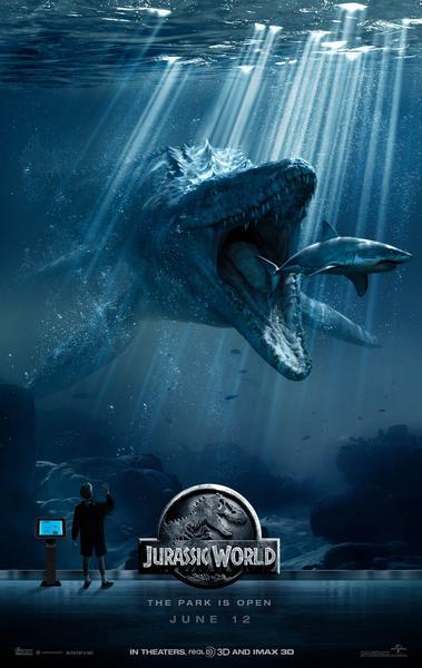 Imagem de Poster Cartaz Jurassic World O Mundo dos Dinossauros A