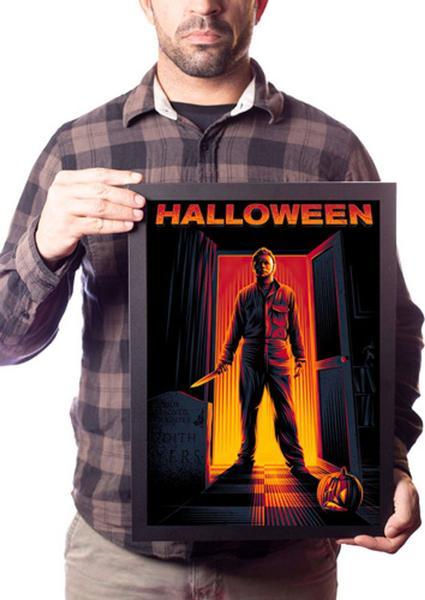 Imagem de Poster Com Moldura A3 Filme Halloween