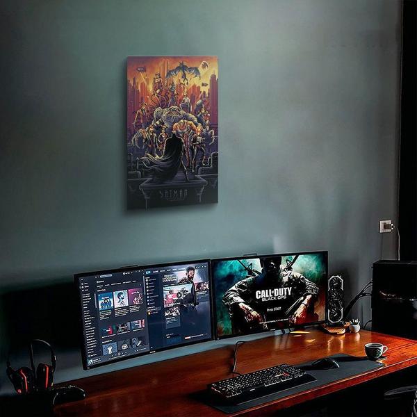 Imagem de Poster Decorativo 42Cm X 30Cm A3 Brilhante Batman Coringa B2