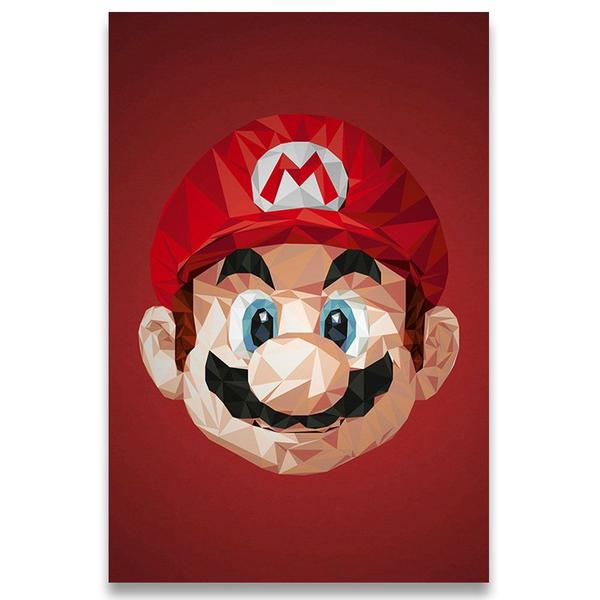 Imagem de Poster Decorativo 42cm x 30cm A3 Brilhante Mario B5