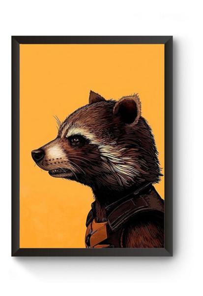 Imagem de Poster Moldurado Rocket Racoon