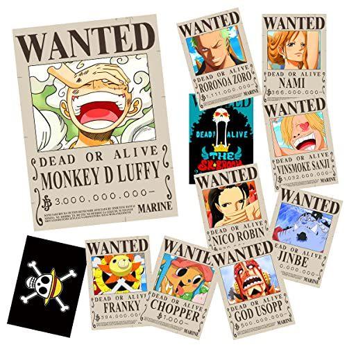 Imagem de Posters one piece 10x15cm 50 unidades