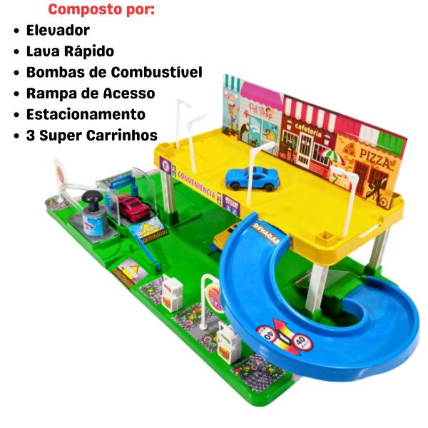 Imagem de Posto Lava Rápido Splash Center Compativél C/Carro Hotwheels