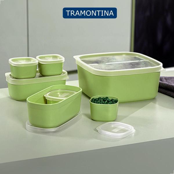 Imagem de Pote 1,1L Tramontina Mix Color Mis Polipropileno Cozinha PP - 25499902