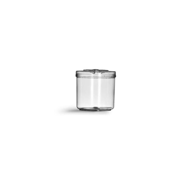 Pote Acrílico Redondo Com Tampa 1,5L - Produtos Naturais - Bolivar Plásticos Imagem de Pote Acrílico Redondo Com Tampa 1,5L - Produtos Naturais