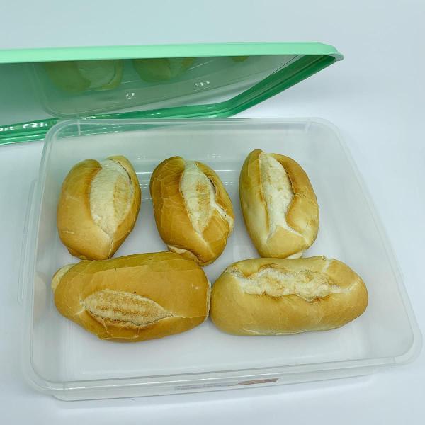 Pote Bandeja Retangular Com Tampa Multiuso Grande Bacia 6,3L - Sanremo Imagem de Pote Bandeja Retangular Com Tampa Multiuso Grande Bacia 6,3L