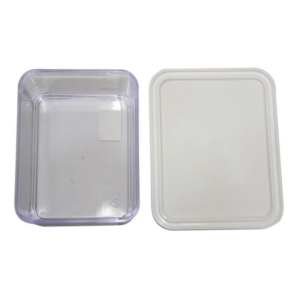 Imagem de Pote Clear Grande 13 x 16,7 x 8,9 cm 1L - Branco Coza