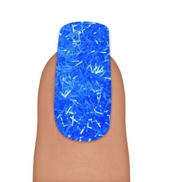 Imagem de Pote Com Glitter para Decorar Unhas Formato de Lascas