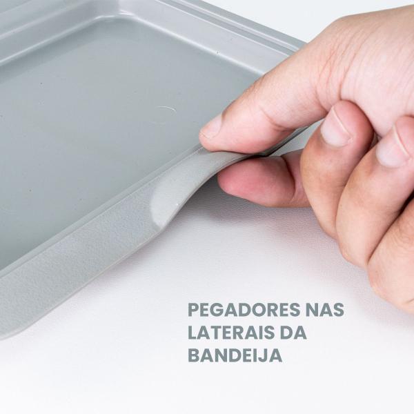 Pote Com Tampa Para Presunto Queijo Retangular Livre De BPA - Plastutti Imagem de Pote Com Tampa Para Presunto Queijo Retangular Livre De BPA
