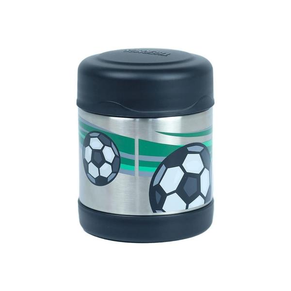 Imagem de Pote Copo Frasco Térmico Thermos 290Ml Quente E Frio Futebol