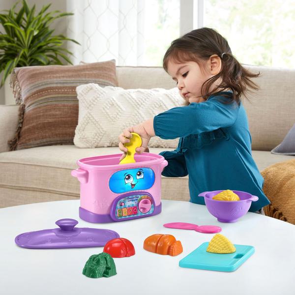 Imagem de Pote de aprendizagem Toy LeapFrog Choppin' Fun Learning Pot rosa para mais de 12 meses