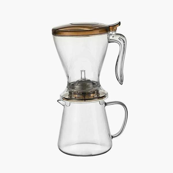 Imagem de Pote de Café para Filtro de Gotejamento - 600ml, Resistente ao Calor, com Filtro Removível