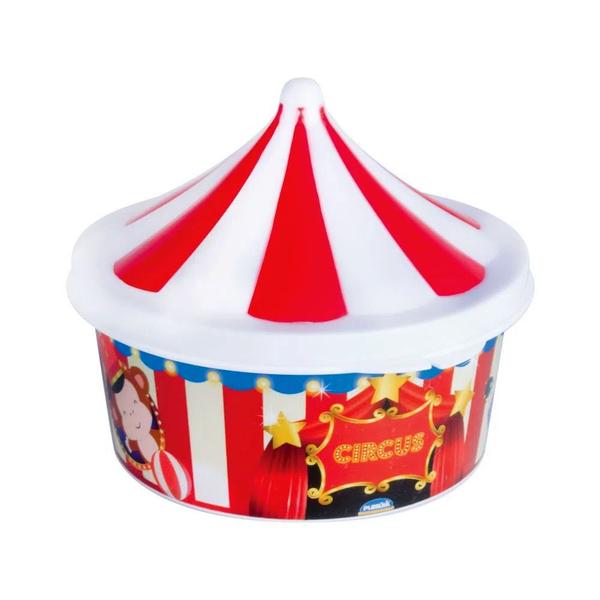 Imagem de Pote de Lembranças para festa Infantil Circo - Kit com 4