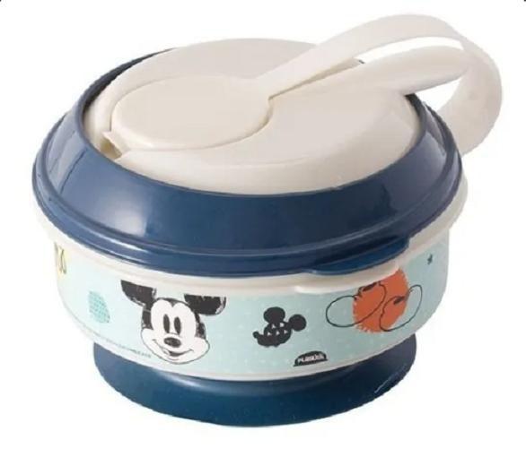 Imagem de Pote De Papinha Com Amassador Infantil 300Ml - Mickey