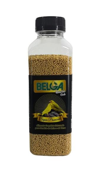 Pote De Ração Extrusada Para Canário Do Reino Premium 300G - Belga Imagem de Pote De Ração Extrusada Para Canário Do Reino Premium 300G