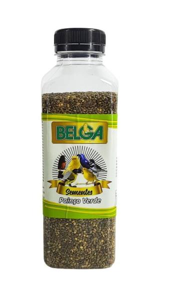 Pote De Semente Painço Verde Para Passarinhos Premium 350G - Belga Imagem de Pote De Semente Painço Verde Para Passarinhos Premium 350G