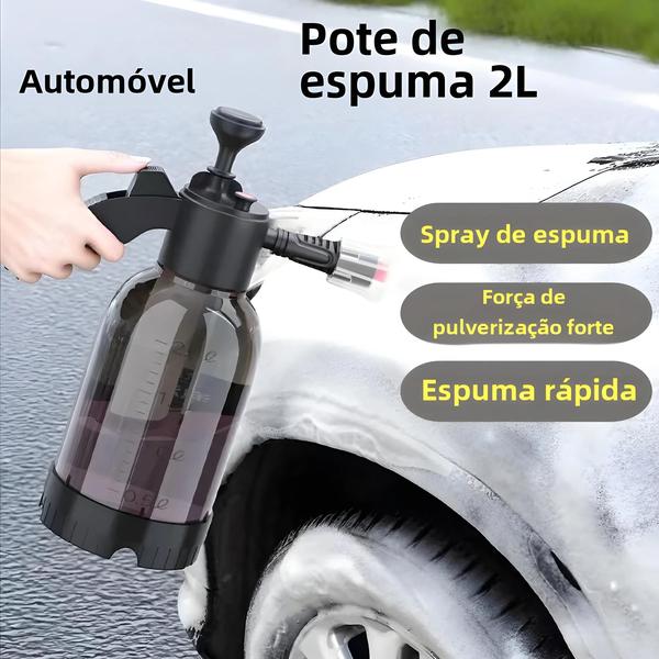 Imagem de Pote de Spray de Espuma 2L para Lavagem de Carro com Válvula de Alívio de Pressão