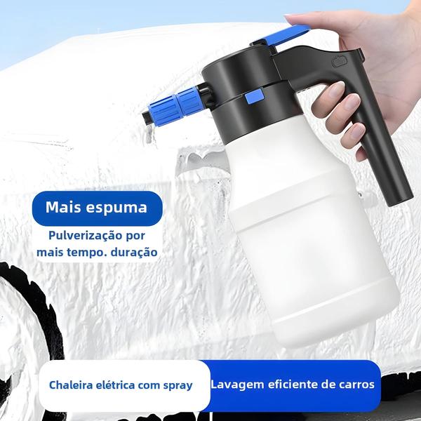 Imagem de Pote de Spray de Espuma Elétrico para Lavagem de Carro - Alta Pressão