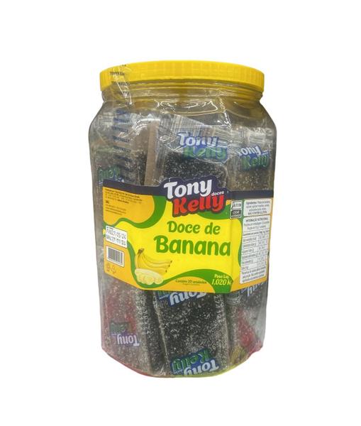 Pote Doce de Banana Bananada Tony Kelly c/ 60 un Festas Imagem de Pote Doce de Banana Bananada Tony Kelly c/ 60 un Festas