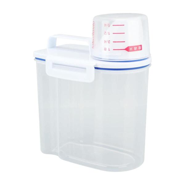 Pote Hermético 1,5L com Medidor de Precisão Cozinhe como um Chef - Armazenamento de Alimento Imagem de Pote Hermético 1,5L com Medidor de Precisão Cozinhe como um Chef