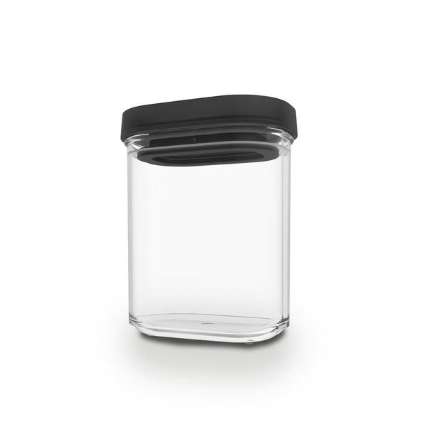 Imagem de Pote Hermético Acrílico Pote para Temperos 350ml Preto